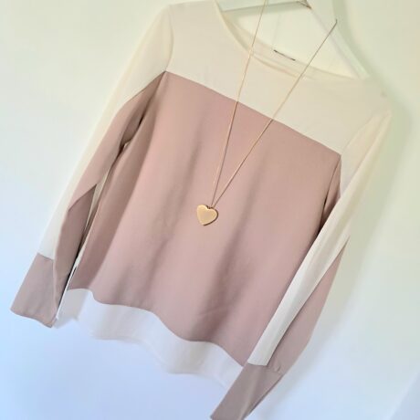 Sublime petite blouse raffinée - M