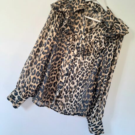 Magnifique chemisier léopard