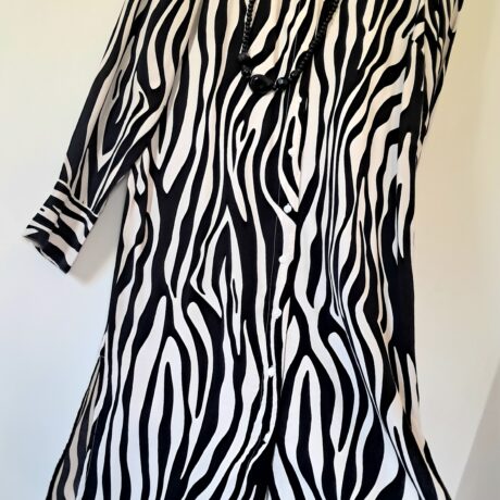 Robe chic au motif zébré - XS/S