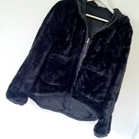 Veste fourrure réversible