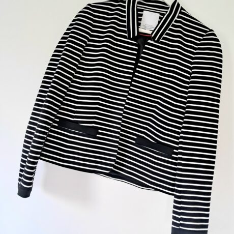 Veste de blazer marinière - T40