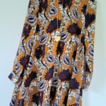 Sublime petite robe colorée - T 40