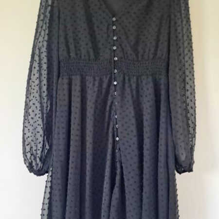 Robe bohème plumetis - M