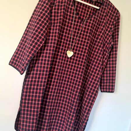 Jolie petite robe à carreaux - L