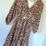 Jolie robe bohème à fleurs - L